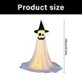 thumbnail image 3 of Oversized Ghostly Figure Ornament 120cm High Halloween Yard Decoration for Porch Front Yard Garden Indoor and Outdoor, 3 of 8