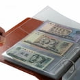 thumbnail image 4 of 20 Pcs Pages d'Album de Billets de Banque Transparentes, Collection de Billets de Banque, 4 of 9