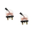 thumbnail image 1 of Queilt 2Pcs Car Battery Switch Marine Battery Switch Batteries Battery Disconnect Switch Battery Isolator Switch, 1 of 4