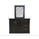 thumbnail image 1 of Tocador Kessa Muebles  Vibo 3 Cajones Wengue, 1 of 1