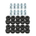 thumbnail image 1 of 20 tornillos de arandelas de goma para motocicleta para piezas de negro, 1 of 7
