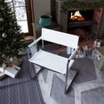 thumbnail image 6 of CRO Decor Modern Faux Leather Stainless Steel Office Chair Dining Chair, 6 of 15