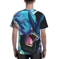 thumbnail image 2 of Men's T-Shirt Printed Graphic Crewneck Breathable Tees Shirt Streetwear Fashion Casual Unisex Short Sleeve Tops, 2 of 8