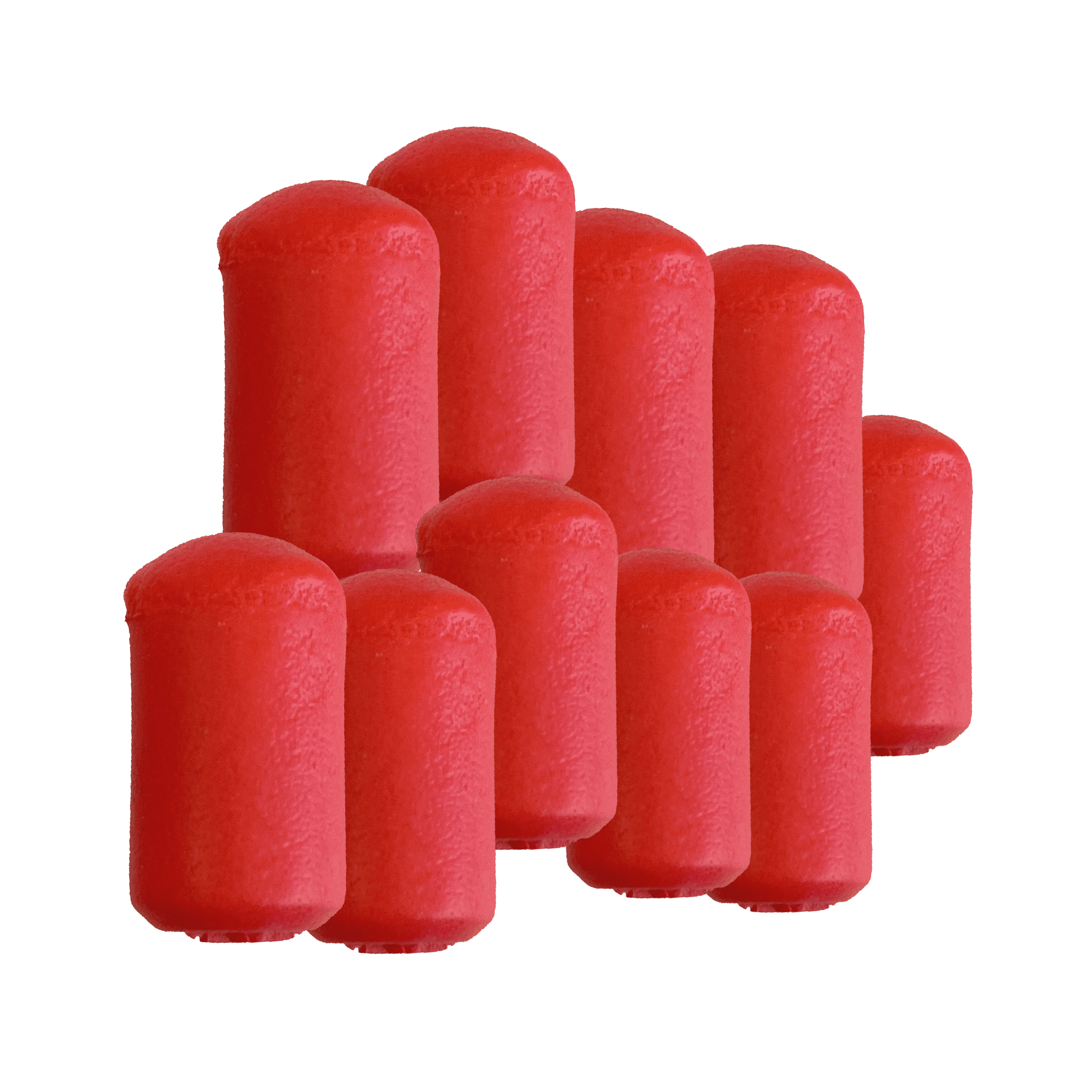 Hyper Tough barrel shaped earplugs 5pk single use