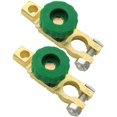 thumbnail image 1 of HUGFEGWE Battery Master Switch Isolator Top Post Battery Disconnect Switch Power Disconnect Cut Off for Boat Car Truck RV Camper Tractor Vehicles,Pack 2 U2536-25971, 1 of 7