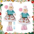 thumbnail image 3 of Muñeca Telescópica Ancianos Con Piernas Retráctiles para La Fiesta Hogareña Adornamiento Rosa, 3 of 9
