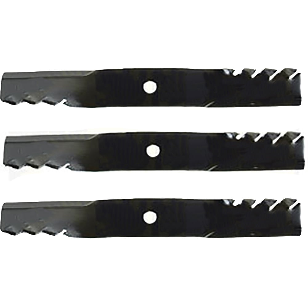 Set of (3) Mulching Blades TCU30315 Fits John Deere Front Mount Mowers ...