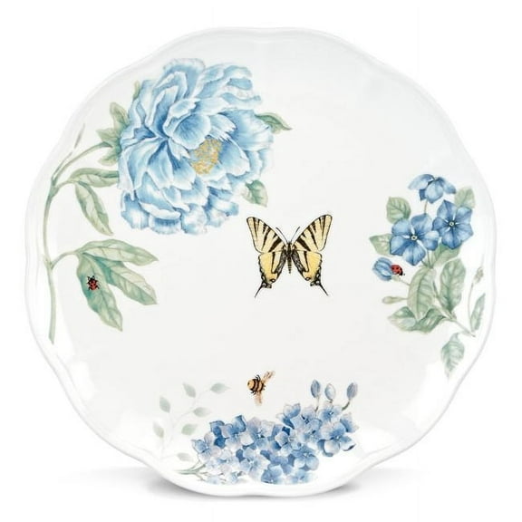 Lenox Butterfly Meadow Blue 10.75 Inch Dinner Plate