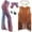 Retro, variant on 5 Pcs 60s 70s Hippie Costume Disco Outfits Fringe Vest Boho Bell Bottoms Peace Accessories Set Halloween for Women