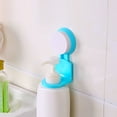 thumbnail image 6 of Mdesiwst Plastic Wall Suction Cup Hanging Hook Shower Gel Shampoo Holder Rack Shelf, 6 of 8