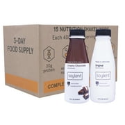 Soylent 3-Day Emergency Pack, Plant Based Vegan Protein, Ready to Drink Meal Replacement Shake, 14 fl oz, 15ct