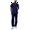 Navy, variant on Adar Universal Mens Scrubs - Unisex Drawstring Scrub Set