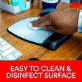 thumbnail image 4 of 3M Precise Mouse Pad with Gel Wrist Rest, 8.6" X 6.8", Enhances Optical Mouse At Fast Speeds, Extends Battery Life, 4 of 5