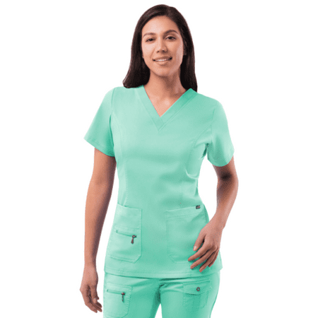 

Adar Pro Scrubs For Women - Elevated V-Neck Scrub Top