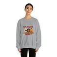 thumbnail image 3 of Sip, Scare, Repeat! Coffee Lover Unisex Heavy Blend™ Crewneck Sweatshirt, 3 of 7