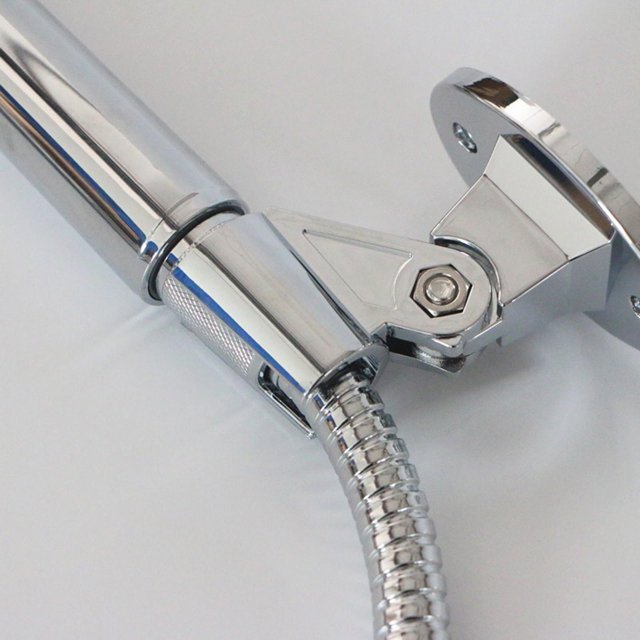 Soporte de ducha BLESIY Base fija de ducha de mano flexible con tornillos BLESIY Soporte de ducha