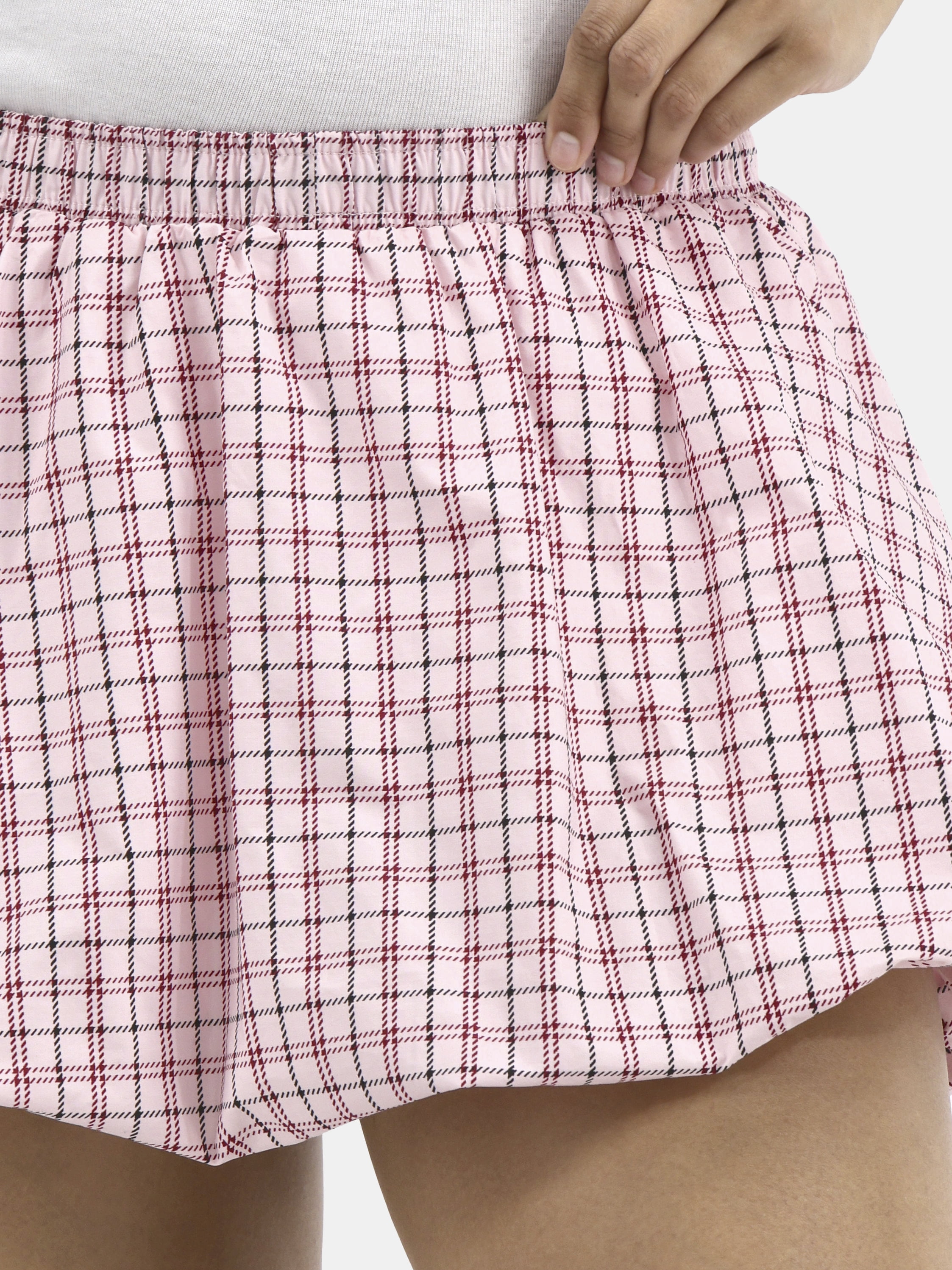 No Boundaries Cotton Bubble Skort, Women's
