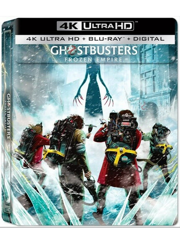 Ghostbusters: Frozen Empire (Steelbook) (4K Ultra HD + Blu-ray + Digital Copy) (Steelbook), Sony Pictures, Comedy