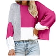 thumbnail image 1 of Tricot pour Femmes Hiver 2024 Doux Confortable Grande Taille Décontracté Chaud Mode Col Roulé, 1 of 5