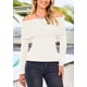 thumbnail image 4 of Suéter PRETTYGARDEN de Hombros Descubiertos con Canalé Talle S, 4 of 8