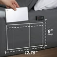 thumbnail image 3 of Swift Home  Deep Pocket Soft Microfiber Storage Pocket Fitted Sheet BLUE FOG - Twin XL, 3 of 5