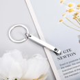 thumbnail image 3 of 6th Anniversary Iron Gifts for Her Him 6 Year Anniversary Wedding Gift for Wife from Husband 6th Anniversary Iron Gift Keychains Valentines Present for Women Men Christmas Stocking Stuffers, 3 of 6