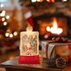 thumbnail image 5 of Lámpara de vela brillante para decoración navideña Adornos navideños de escritorio Luz de noche brillante Escena de nieve navideña Adornos de decoración navideña brillante, 5 of 7