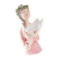 thumbnail image 4 of Flamento Vase del hogar Decoración del hogar Figurine Centro de moda, diseño nórdico, jarrón de escritorio para sala de estar de comedor, 4 of 9