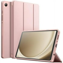 JETech Case for Samsung Galaxy Tab A9 8.7-Inch 2023, Soft TPU Tri-Fold Stand Protective Tablet Cover (Rose Gold)