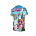 thumbnail image 5 of Boys Girls Super Kitties Shirt Graphic T-Shirt Crewneck Short Sleeve 3d Colorful Tops Tees, 5 of 7