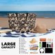thumbnail image 5 of Disketp Pug Bolsa de Playa de Gran Capacidad, Bolso Impermeable y a Prueba de Arena para Mujer, Ideal para Playa, Piscina y Natación, 5 of 7