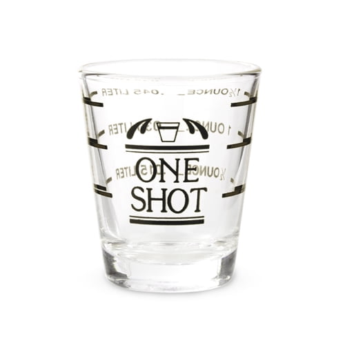 TRUE Bullseye Measured Shot Glass