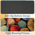 thumbnail image 4 of Shell Printed Square Mouse Pad Desk Mat, Non-Slip Rubber Bottom Gaming Mouse Mat for Office, 8.3x9.8 Inch, 4 of 6