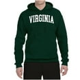 thumbnail image 2 of Wild Bobby State of Virginia College Style Unisex Hoodie Sweatshirt, 2 of 6