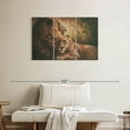 thumbnail image 2 of Elephant Stock We Fly Together Wall Art - Horizontal Multi Panel Canvas - Living Room Wall Decor - Animal Multi Panel - Brown And Yellow Decor By Mohammed Alnaser - 38" x 24", 2 of 8
