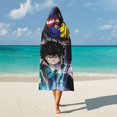 thumbnail image 5 of My Hero Academia Wearable Blanket Cloak Arctic Velvet Hooded Blanket Soft Fuzzy Hoodie Blanket Cape for Adults Kids 40"x50", 5 of 8