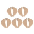 thumbnail image 1 of EeaseMX 5 pares de almohadillas para la planta del pie, plantillas gruesas para tacones altos, plantillas acolchadas (color piel), 1 of 7