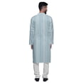 thumbnail image 3 of Atasi Printed Designer Rayon Button Down Casual Kurta With Pajama For Men, 3 of 4