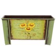 thumbnail image 2 of Iron Plant Pot 1pc Vintage Square Flower Pot Iron Flower Tray Elegant Balcony Planter, 2 of 6