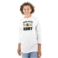 thumbnail image 3 of United States Army Star Logo Ribbon Unisex Plus Size Long Sleeve Shirt Brisco Brands 2X, 3 of 5