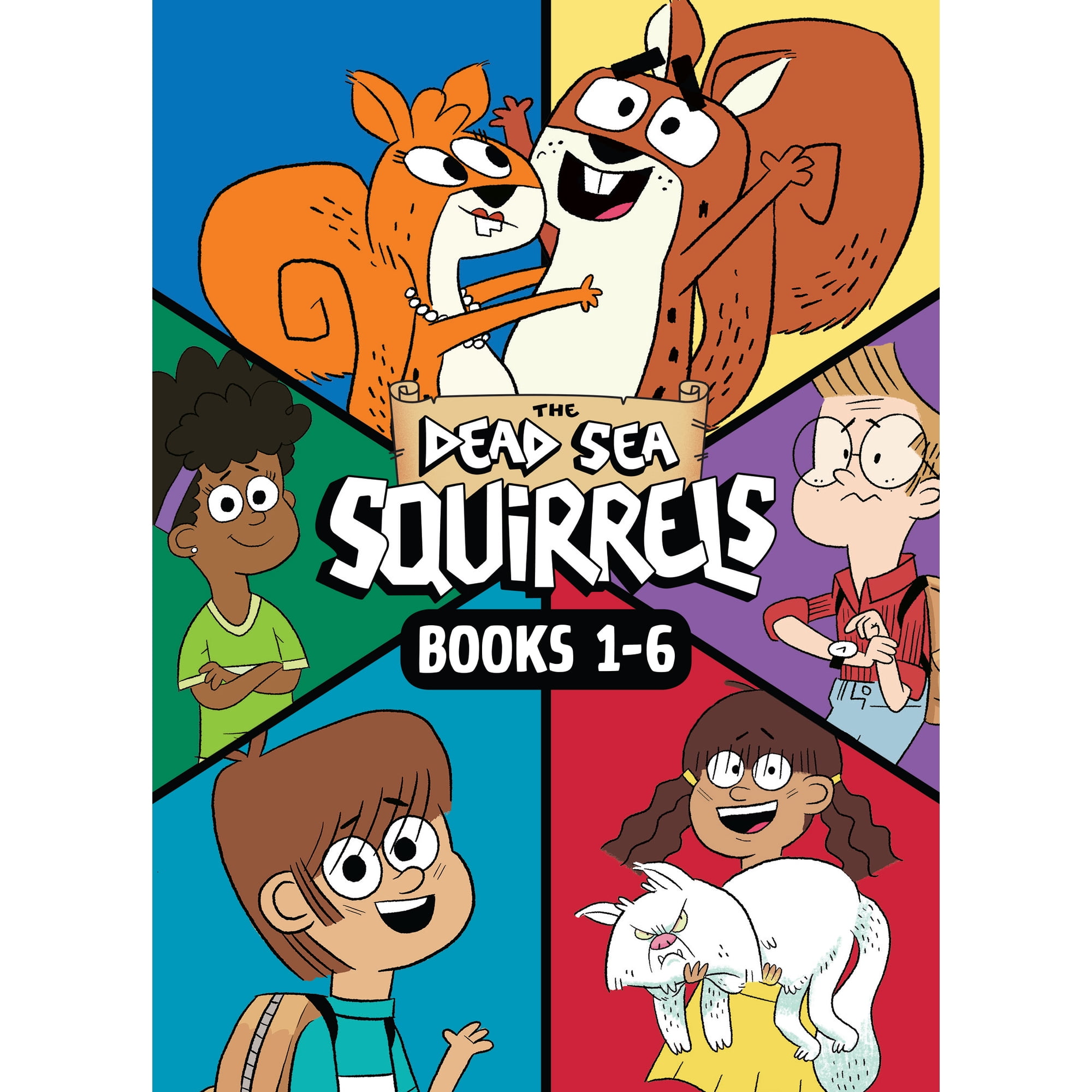 The Dead Sea Squirrels: The Dead Sea Squirrels 6-Pack Books 1-6: Squirreled Away / Boy Meets Squirrels / Nutty Study Buddies / Squirrelnapped! / Tree-mendous Trouble / Whirly Squirrelies (Paperback)