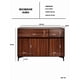 thumbnail image 5 of Credenza Bufetera Moderna Aparador Multiusos Minimalista, Mueble Organizador con Puertas y Amplio Almacenamiento., 5 of 5