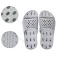 thumbnail image 2 of NeedBo Womens Mens Shower Shoes Non Slip Quick Drying House Sandal Slippers Indoor Home Bedroom Pool Spa Guest College Dorm, Grey Size 6, 2 of 7