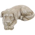 thumbnail image 2 of Estatua conmemorativa para perro XCF adorno de resina piedra conmemorativa para mascota jardín, 2 of 2