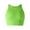 Green, variant on Sports Bras For Women High Support Fashion Seamless Fluorescent Knit Yoga Wear Solid Color Semi Fixed Cup Crop Sleeveless Workout Vest For Workout Pink