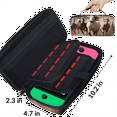 thumbnail image 3 of Herdesigns Running Horse Carrying Case for Nintendo Switch OLED Model 2021 & Switch 2017 with 20 Game Card Slots, Portable Travel Carry Case for Accessories and Console, 3 of 8