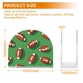 thumbnail image 4 of Yayeee Napkin Holder for Table Kitchen Paper Tissue Organization, American Footballs, 4 of 8