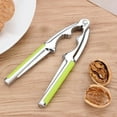 Milue Zinc Alloy Nutcrackers Nut Cracker Nonslip Handle Opener Tool for