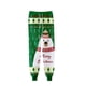 thumbnail image 1 of Puntoco Mujer Pantalones de Cintura Alta Navidad Casual Impresión Cordón Pantalones Largos Puntoco Puntoco-6584, 1 of 4