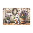 thumbnail image 7 of Tyidzon Easter Door Mat Bunny Print - 24x16 inch Polyester Entry Mat, Washable Easy to Clean, Indoor Outdoor Front Door Spring Decor Welcome Doormat, 7 of 7